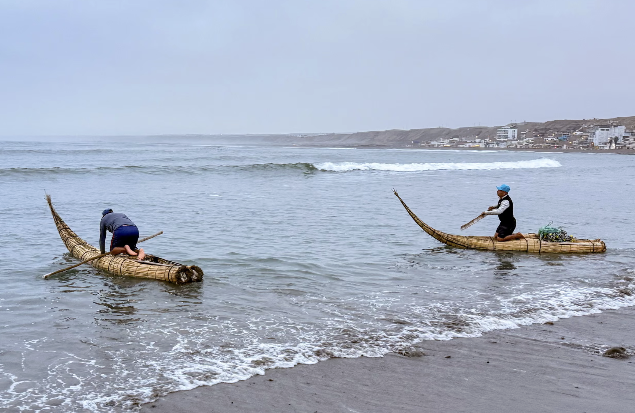 Riding the wave: can surf tourism save Peru’s ancient reed-boat fishing culture?
