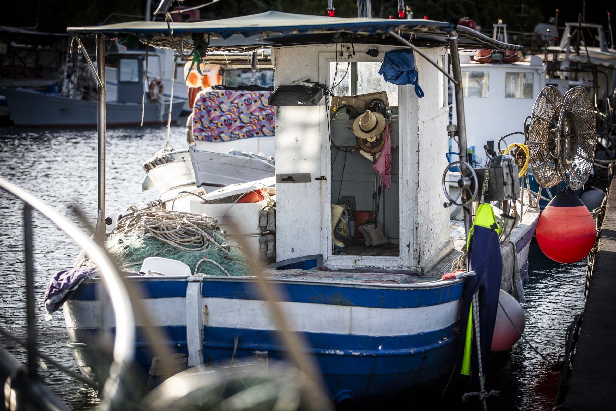 Waiting out the Mistral - Porto Pino