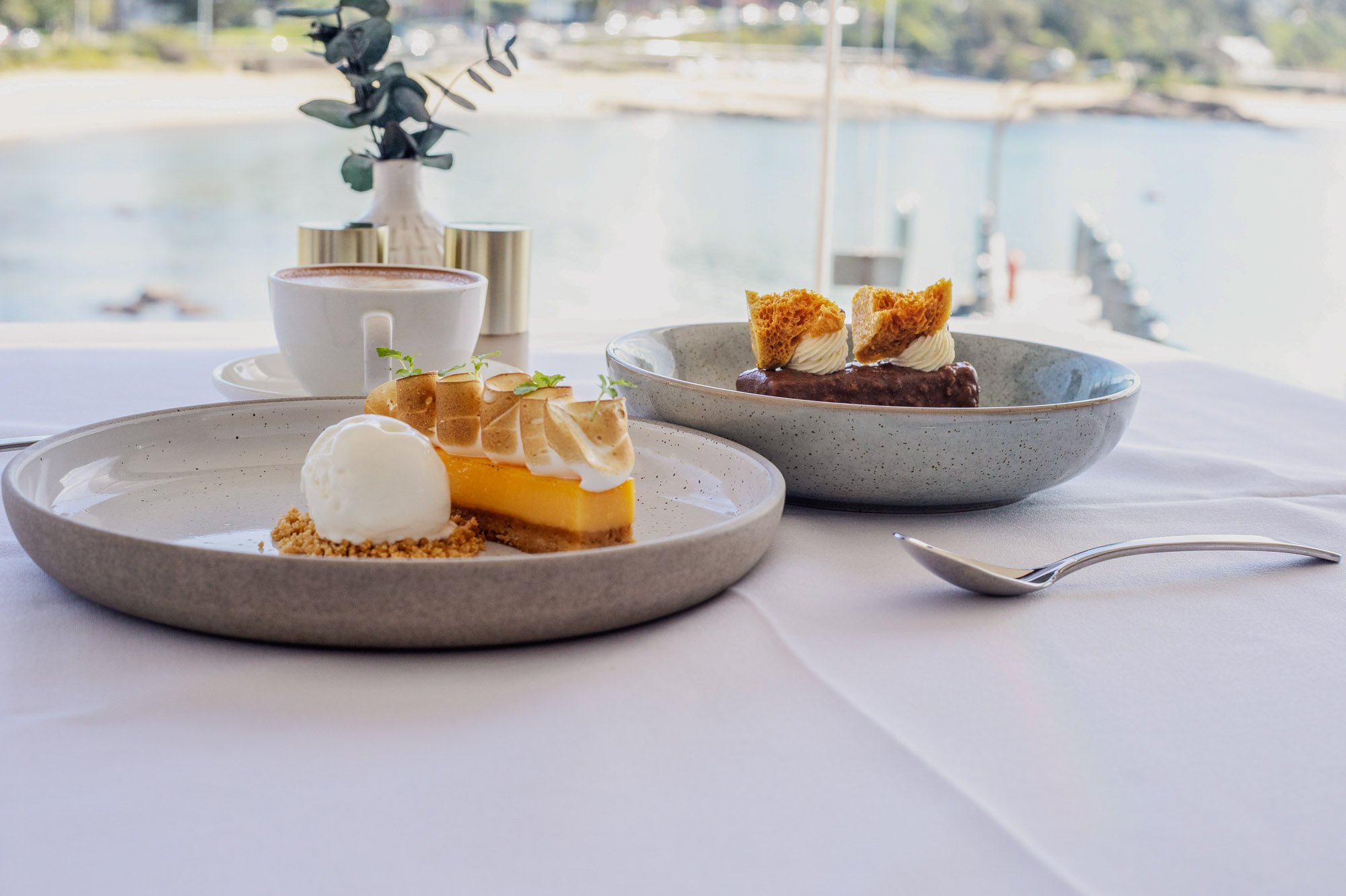 Book a waterfront table today
