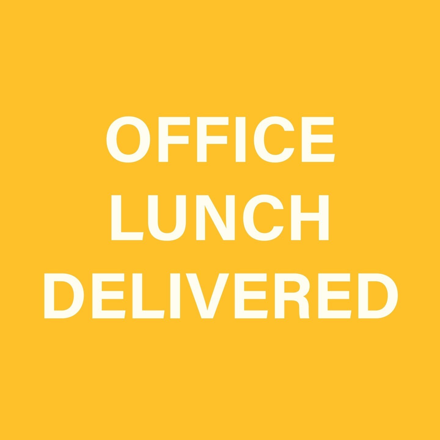 Mondays, right? Back in the office and working hard or hardly working, you might as well make the most of it and enjoy a hot meal DELIVERED to your OFFICE. ⁠
⁠
We work with all the great lunch delivery services like @mmmforkable, @ezcater, @tryhungry