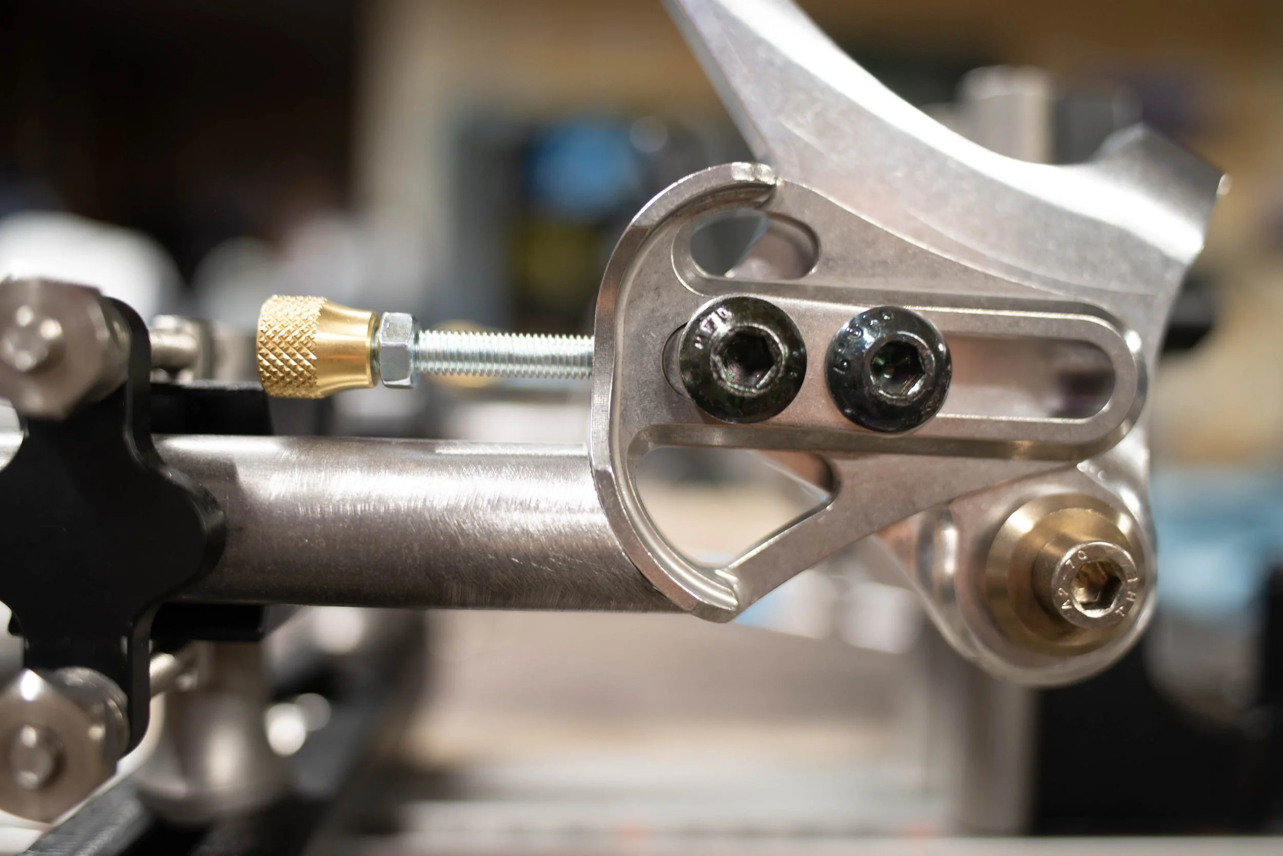 Ready to weld the chainstay