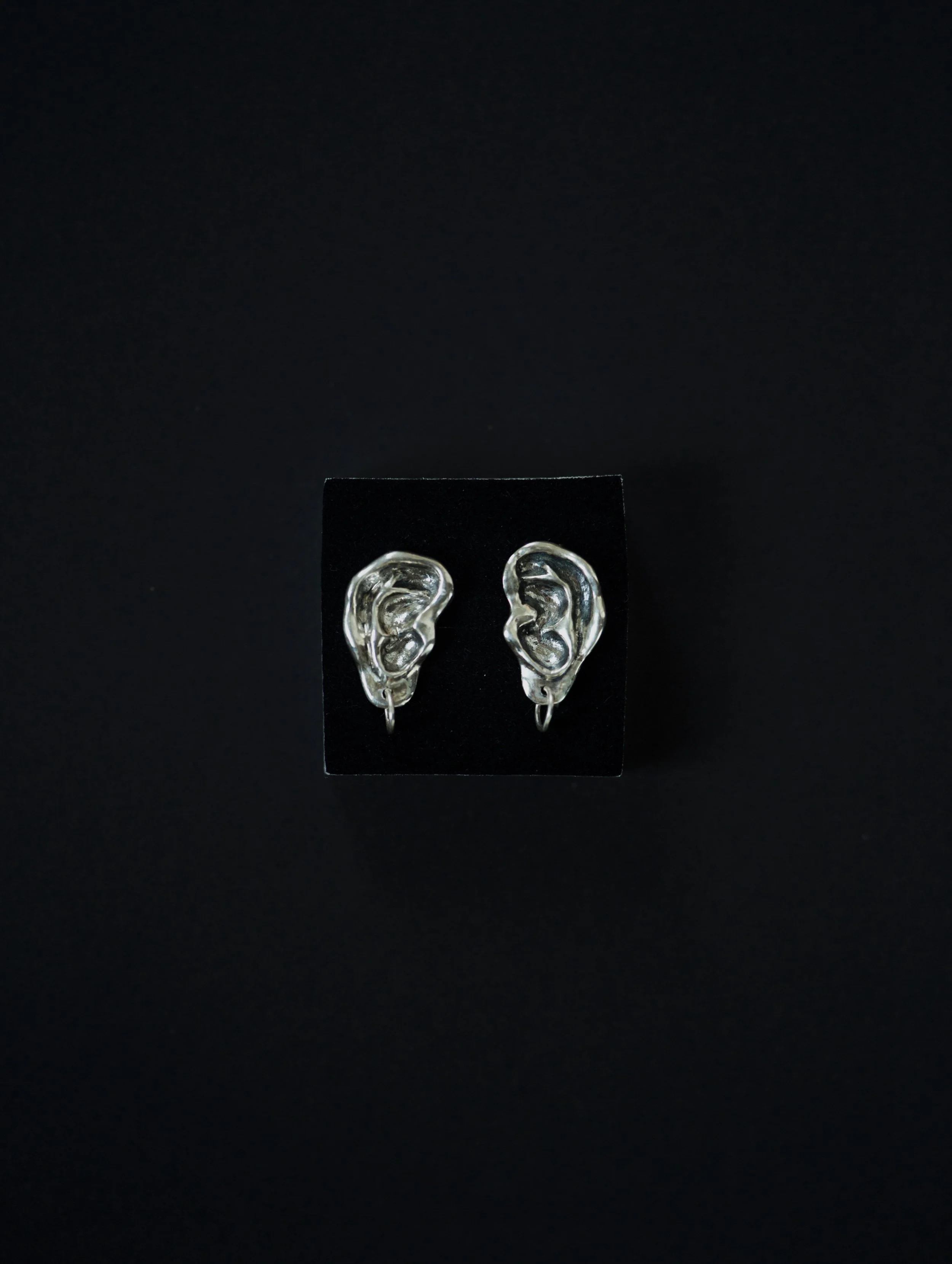 Hear Me Out Earrings Pierced Studs