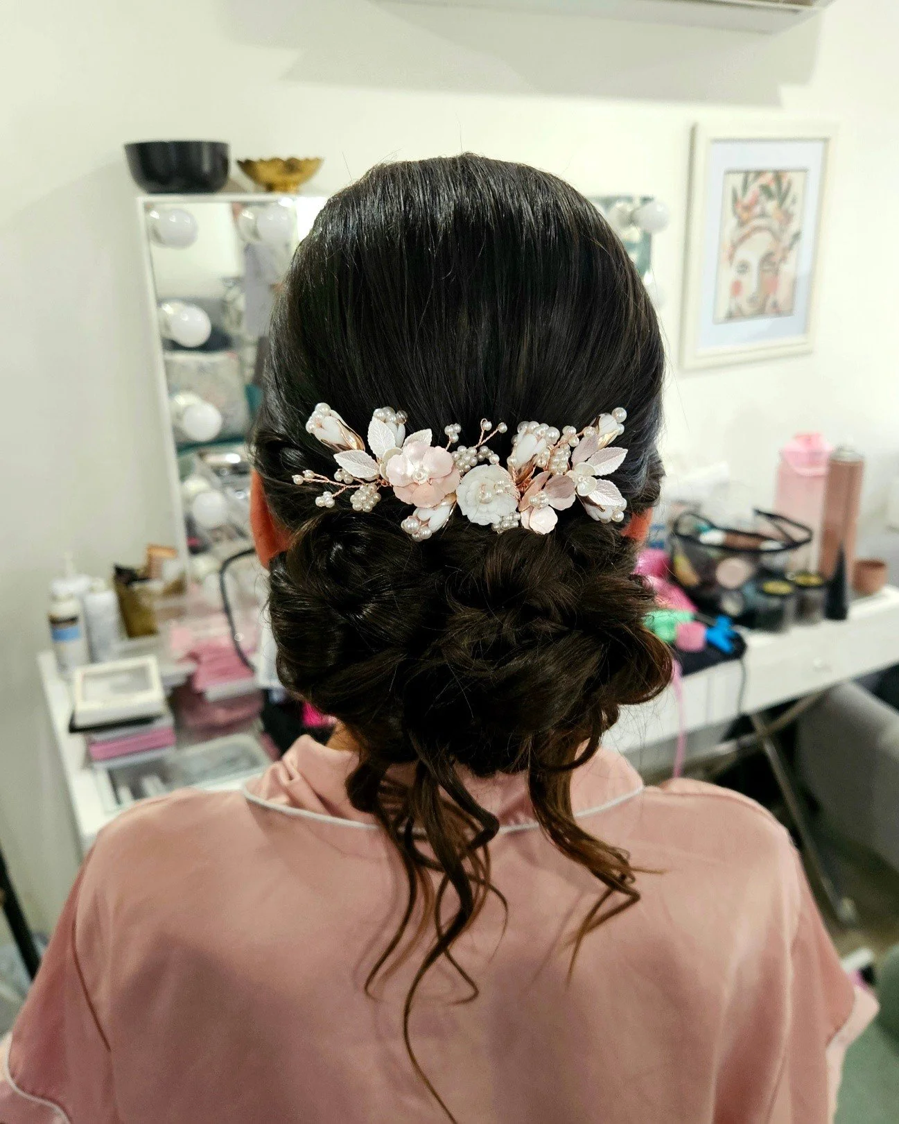 A pretty updo for a year 6 farewell last year ☺️