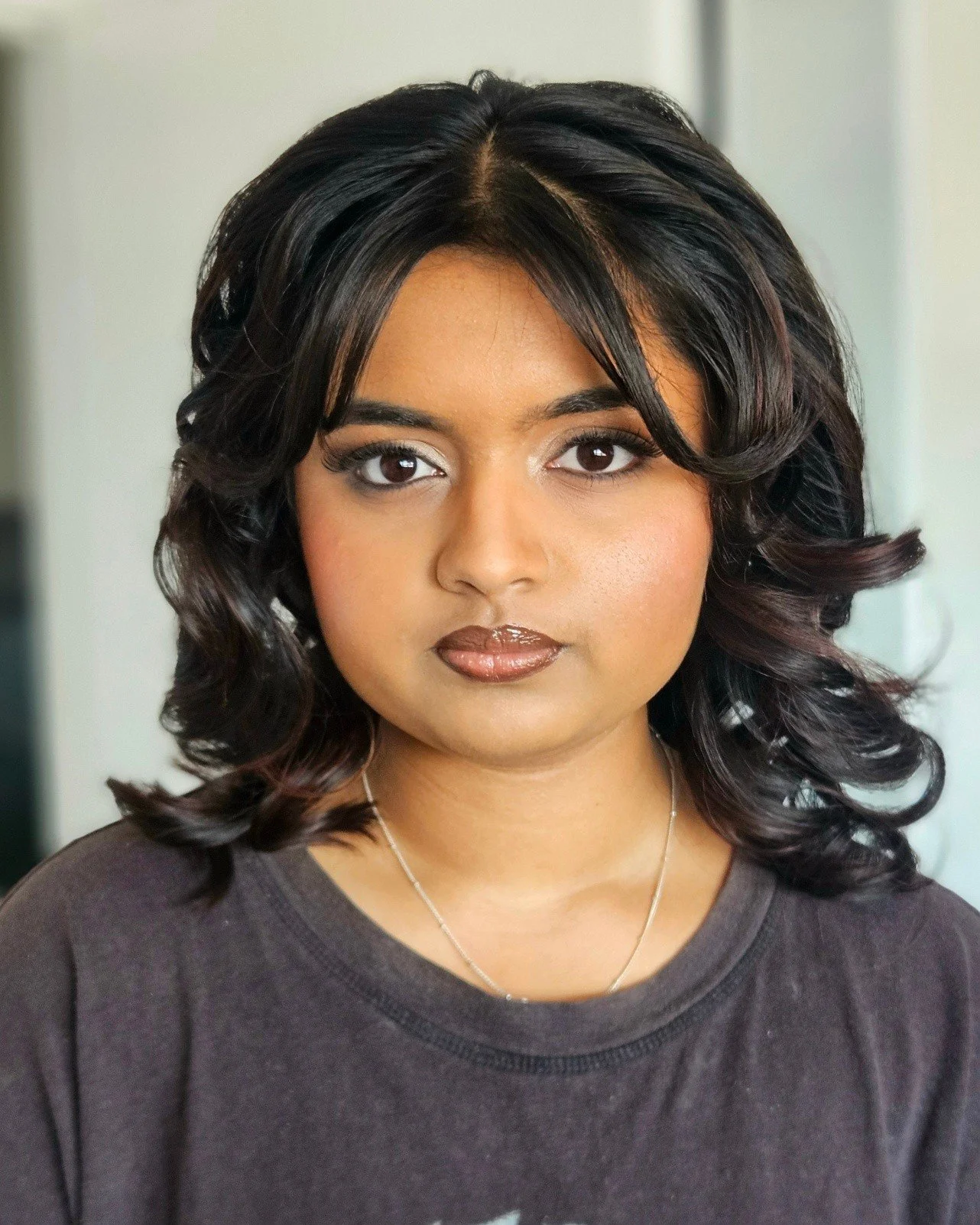 2025 school formal makeup and hair for this gorgeous young lady 😍