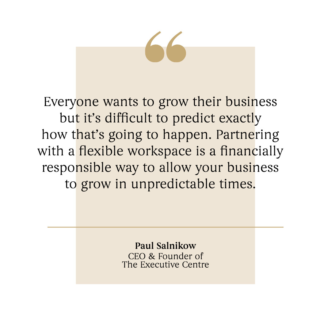 Paul Salnikow, Founder &amp; CEO on why businesses should choose a flexible workspace provider.