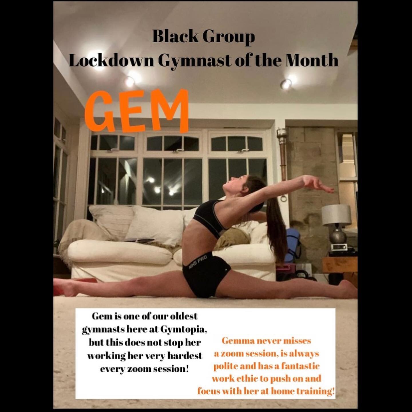 And just like that! The last day of February!!! 🙈 &amp; what a fantastic, zoomtastic month it has been for our Gymtopia gymnasts! 

Take a look at our coaches choices for our Elite groups!!! Lockdown Gymnasts of the month for Feb! What a fab bunch ?