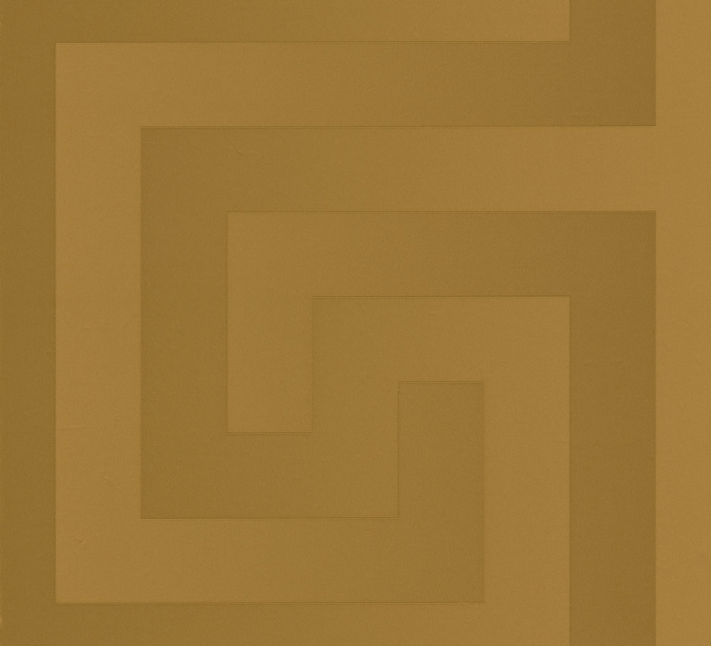 Versace Greek Key Antique Gold Wallpaper 935232