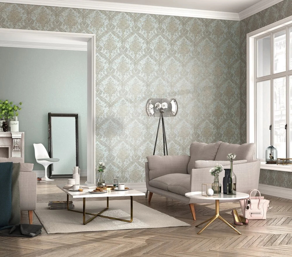 27706 Veneziani Damask Wallpaper Versace Luxury Designer Wallpaper