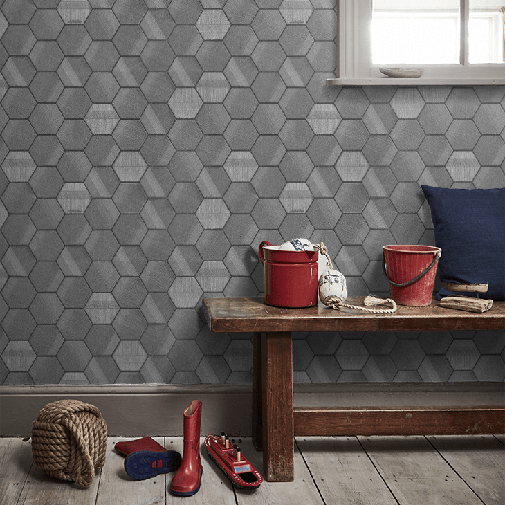 Lamborghini Murcielago Hexagon Wallpaper — Home Decor Hull Limited