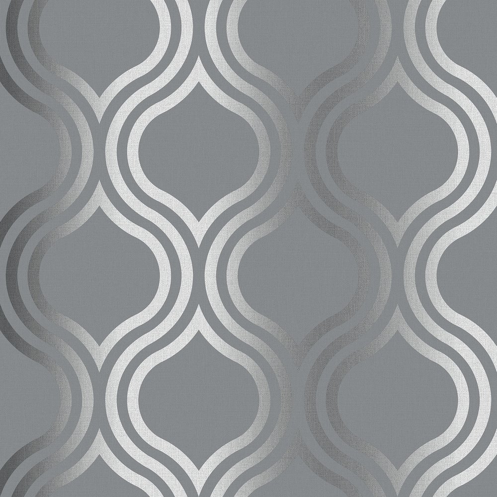 Platina Geometric Wallpaper 275864 | Versace Luxury Designer Wallpaper -  Genuine Versace | Home Decor Hull Limited