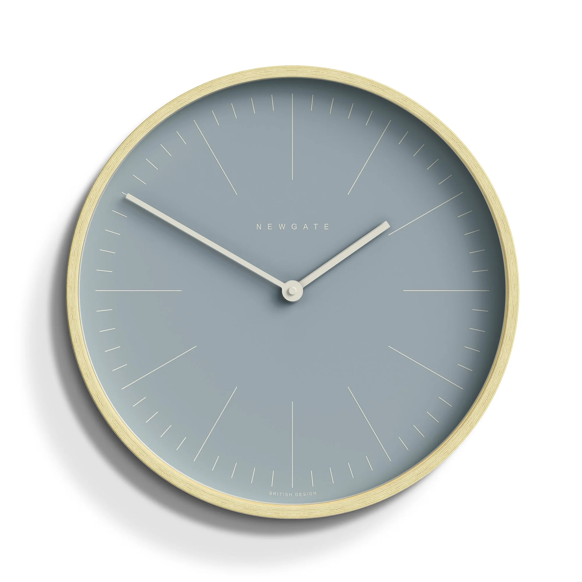 NEWGATE Mr Clarke Wall Clock in Blue Home Interiors Clocks, Mirrors