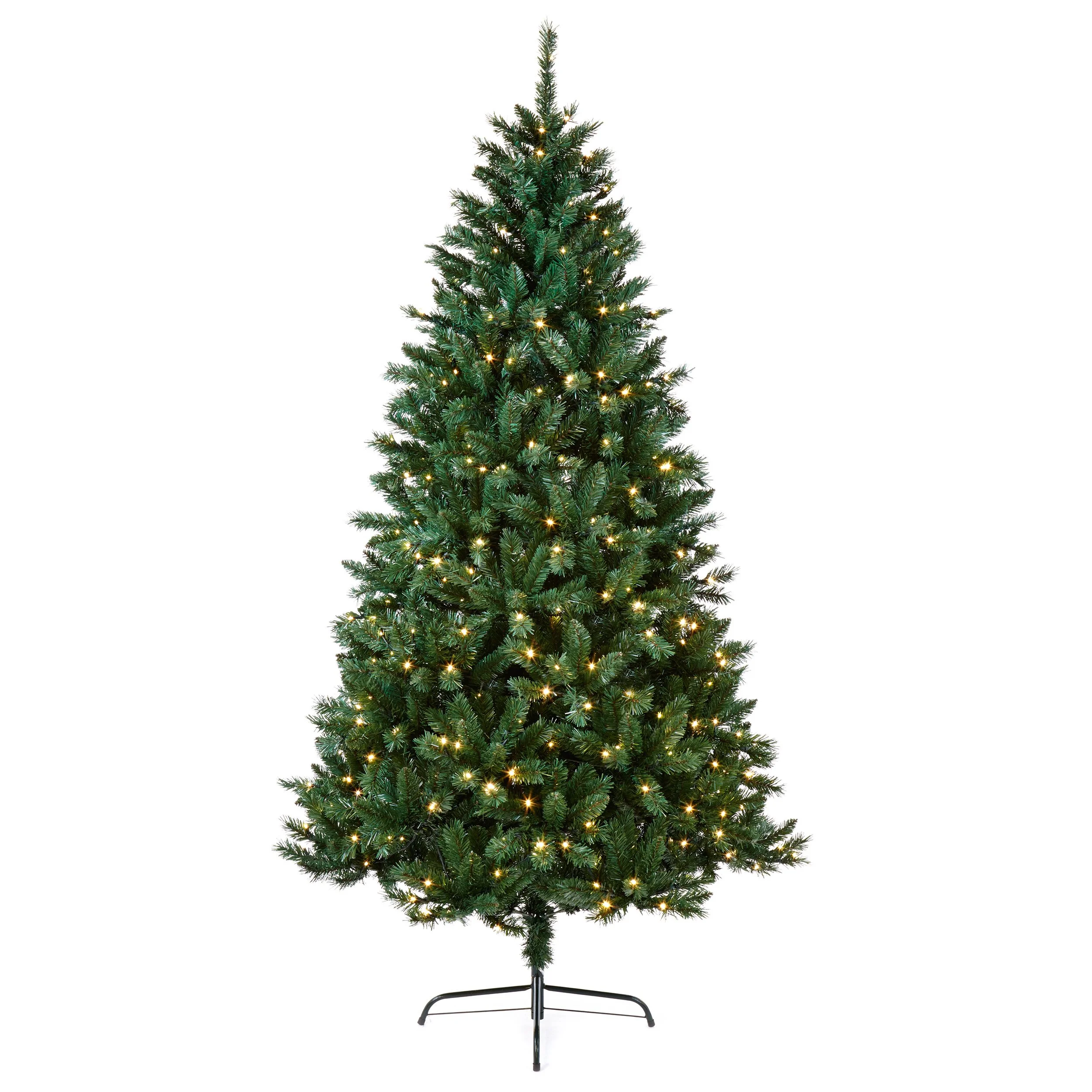 6ft Pre Lit Nordic Fir Christmas Tree Home Interiors Clocks