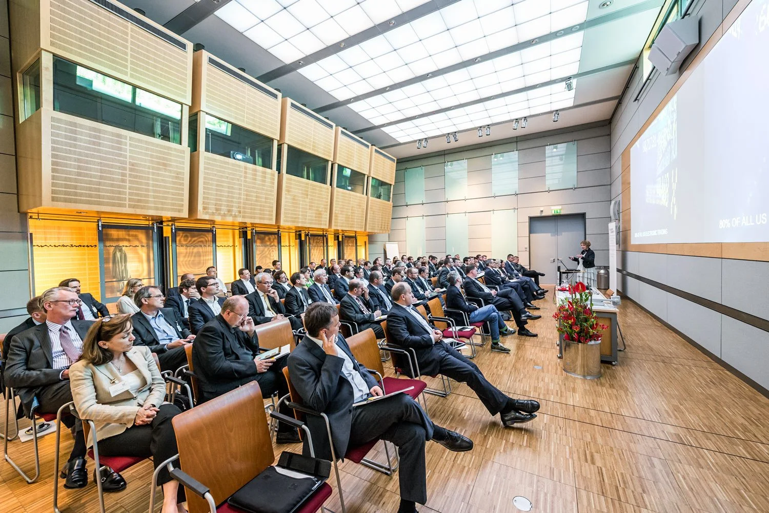 Business Event Bild Vortrag Publikum