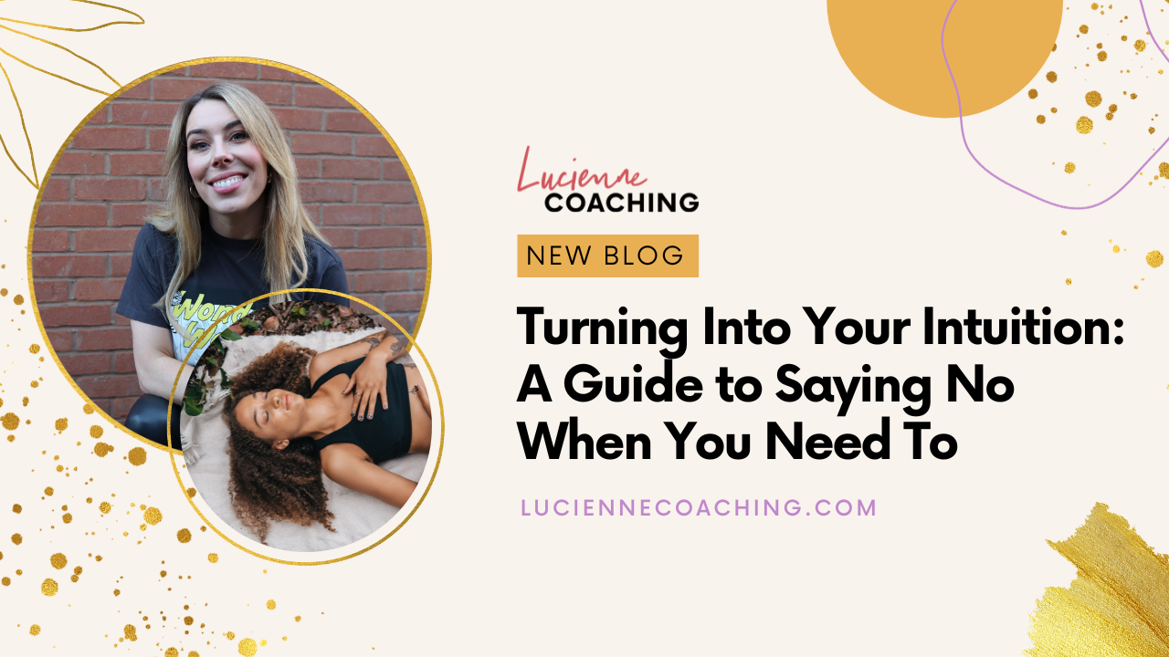 A guide to saying NO when you need to. — Lucienne Coaching