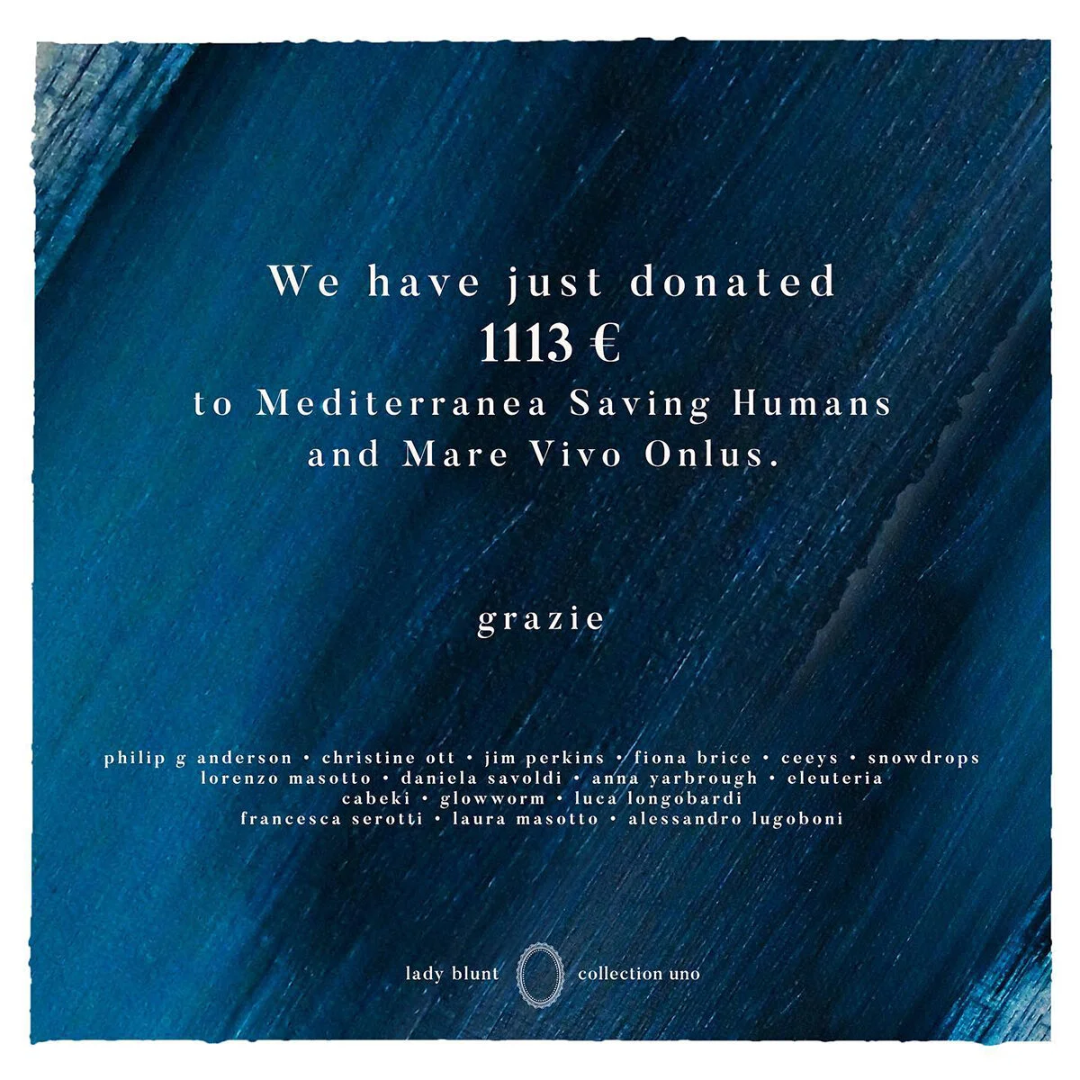 Donation to NGOs