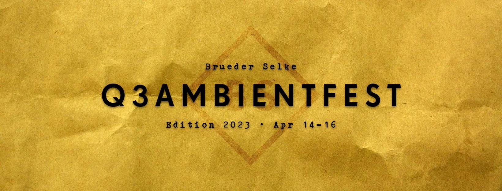 Q3Ambientfest 2023 announced