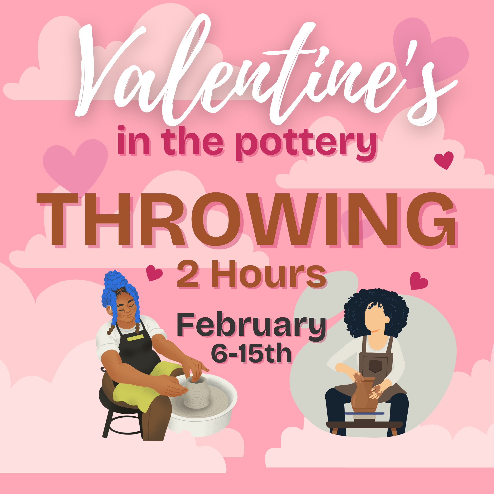 Saturday, February 7th, 6-8pm | 2 HR WHEEL