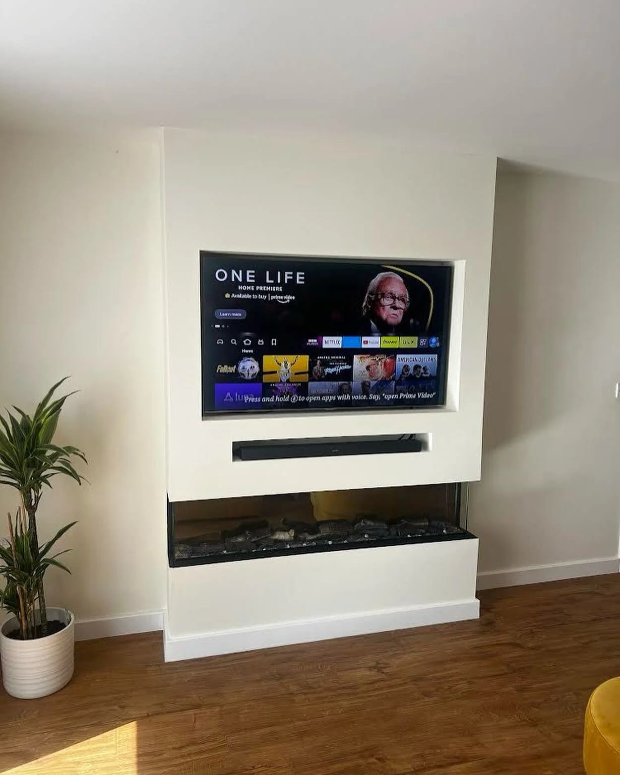 We @timberscapes_uk escaped the rain! It&rsquo;s not all about the outside work. A lovely project for a good friend. We were able to create a full Cad drawing prior to the install allowing for a precision finish and ensuring for as little waste mater