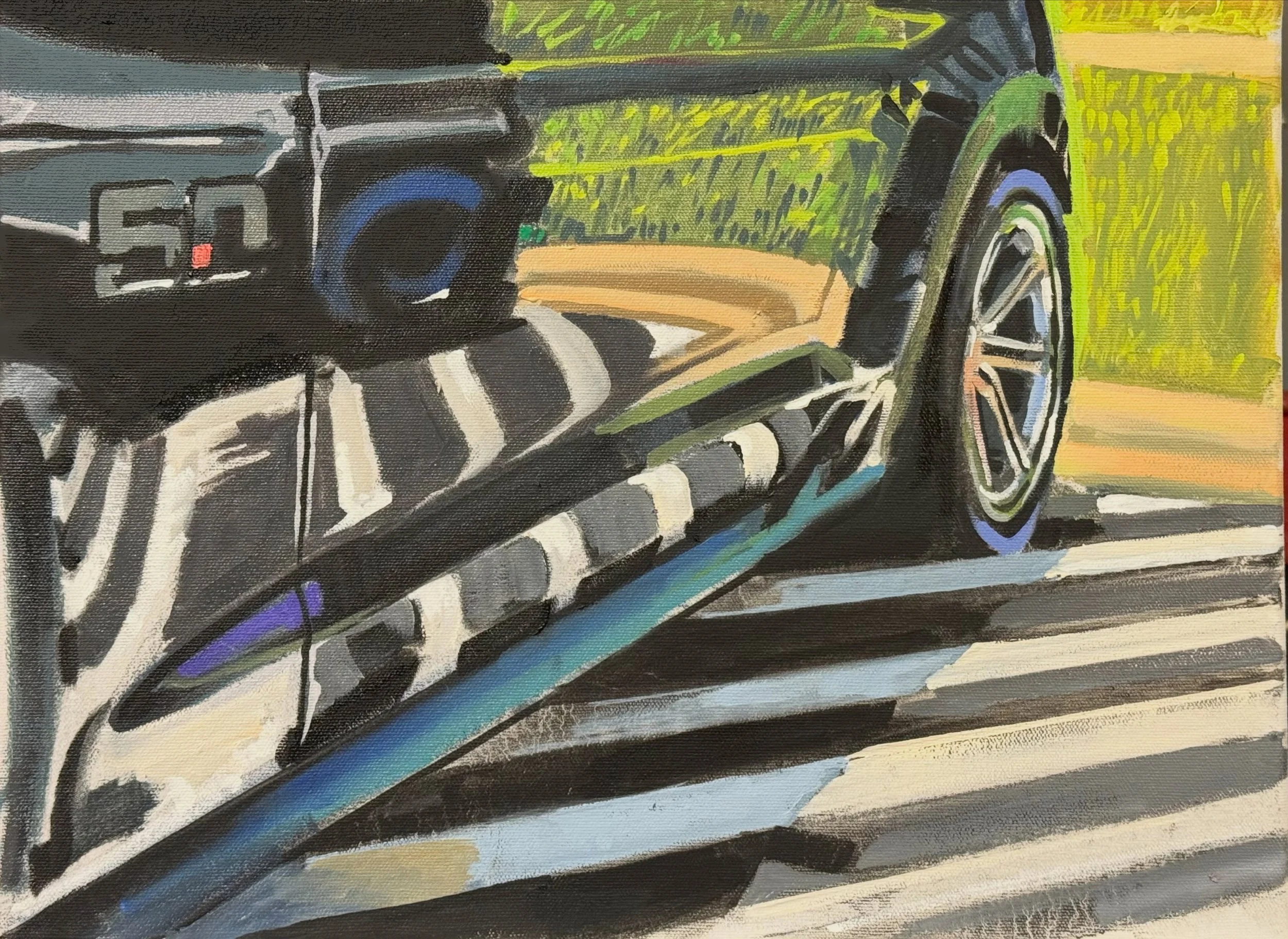 Chrtistopher Peterson Mustang Five Point oh 12x16 $667.jpg