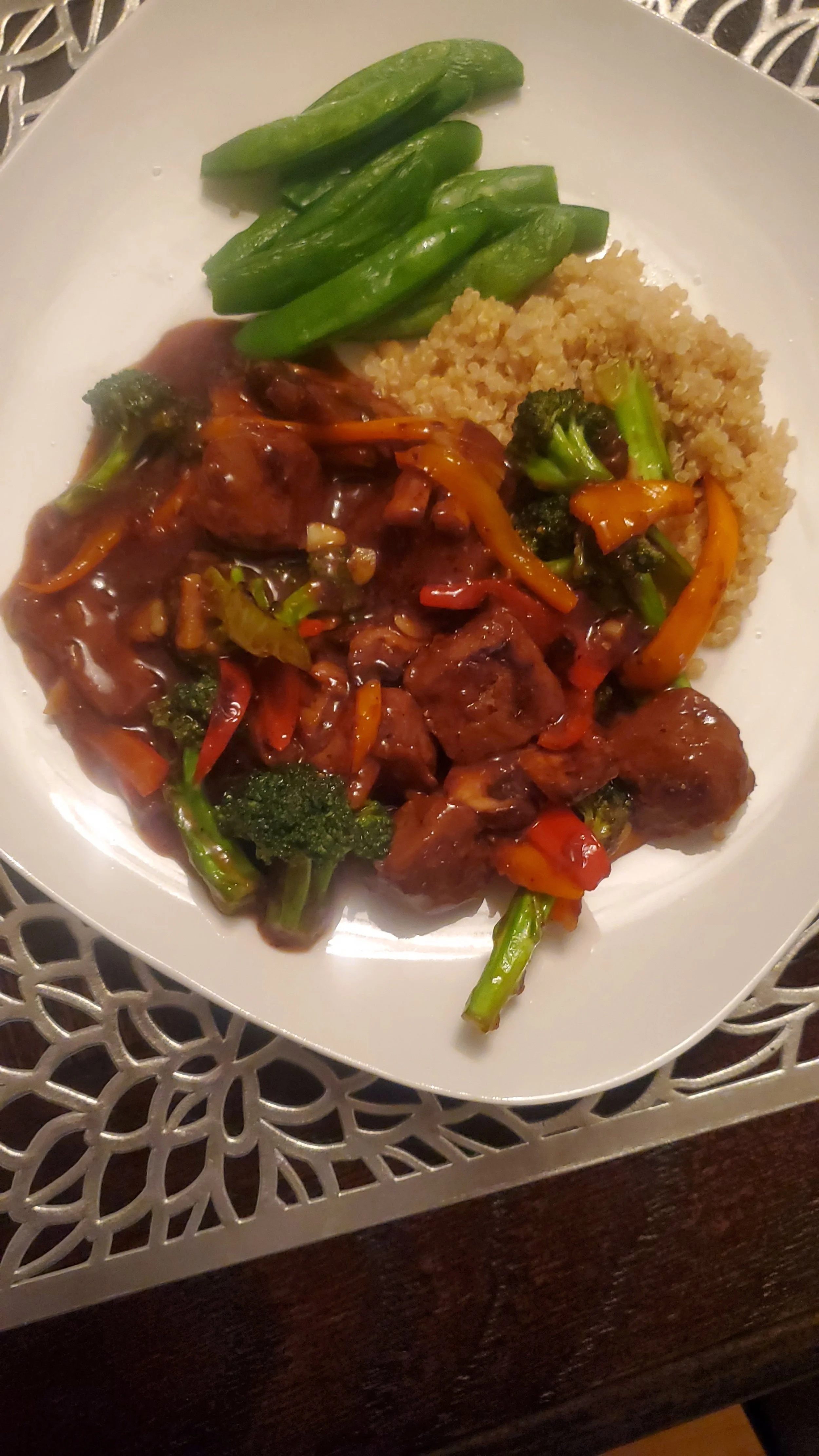 Vegan Bee'f & Broccoli