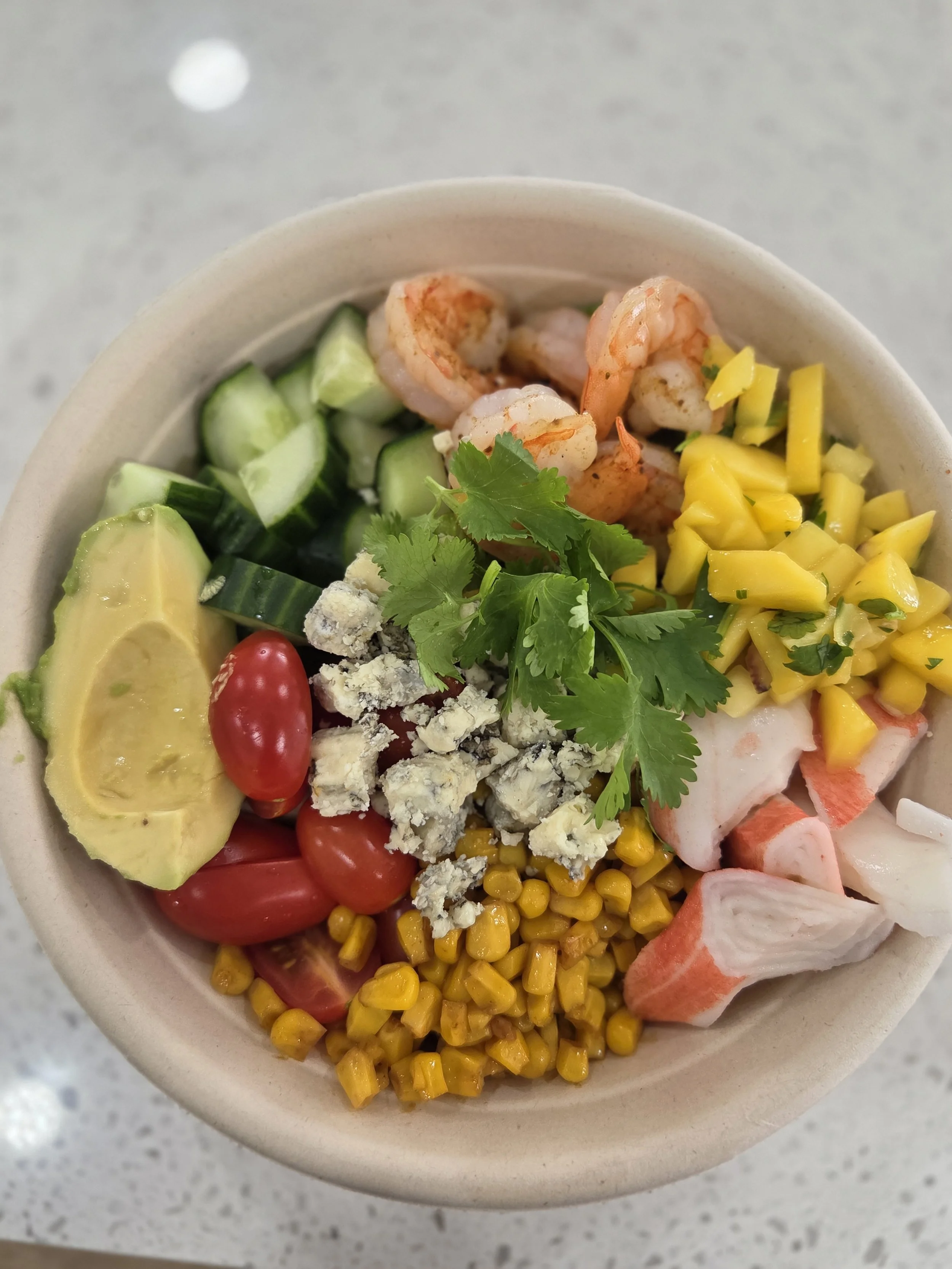 Seafood Cobb Salad