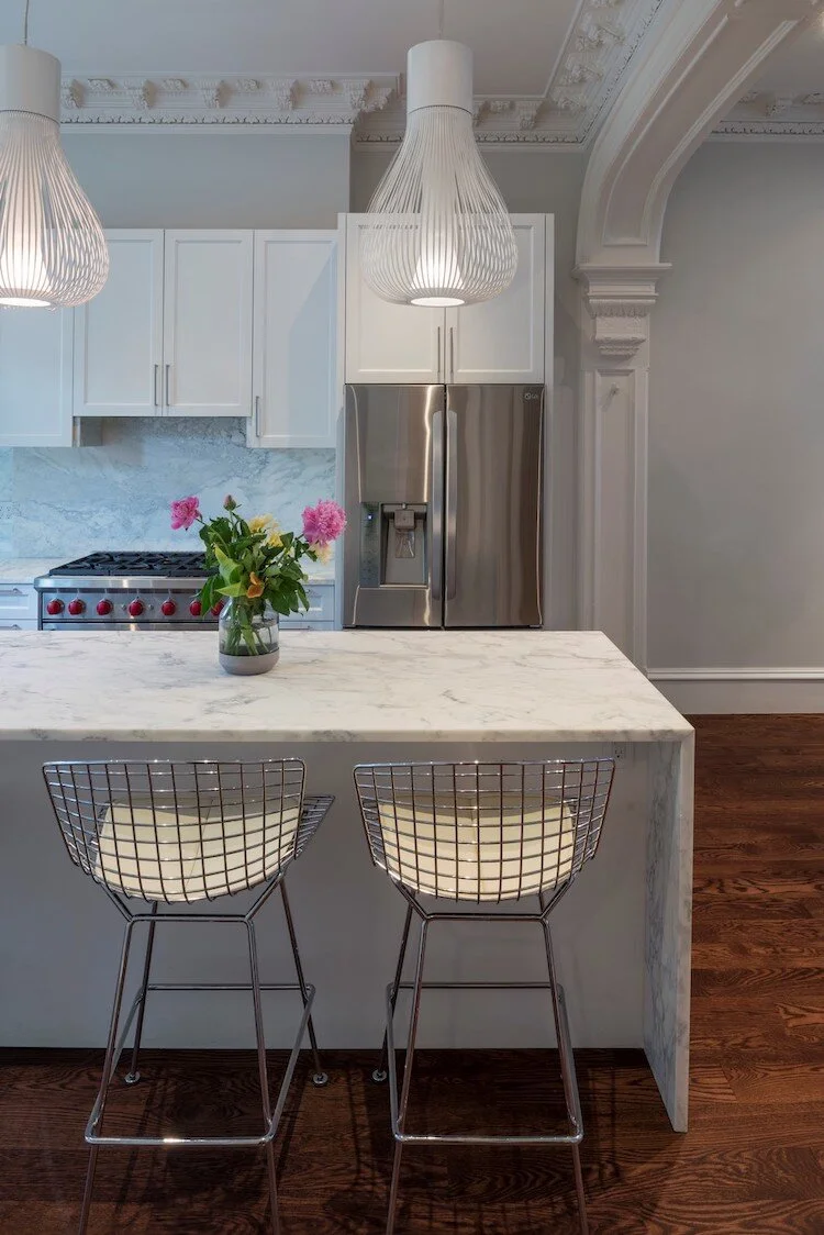 Modern kitchen island