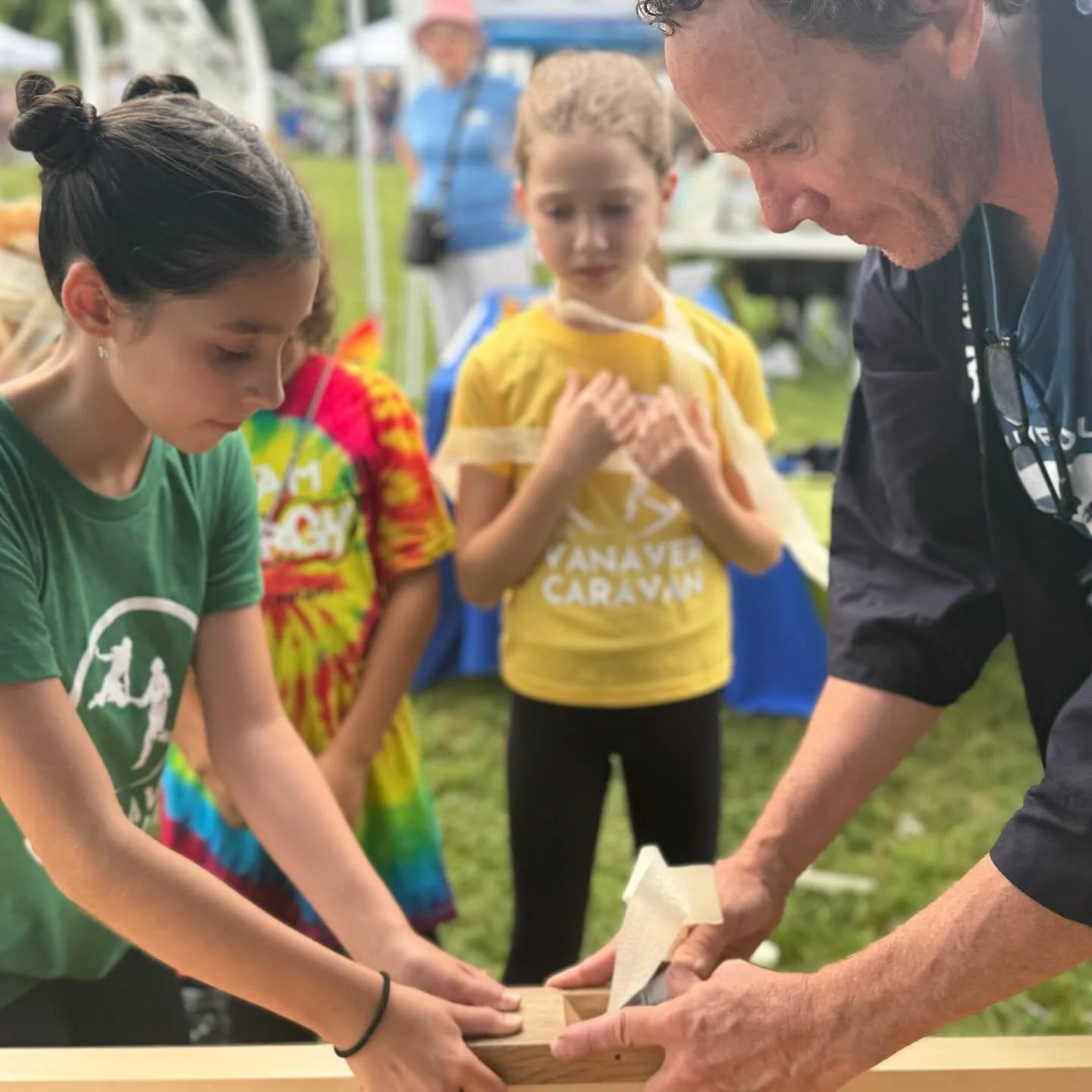 We are all pranced out from yesterday&rsquo;s Bon Odori Dance Festival For Peace! We spent the day with kez, community, dancing, and shaved ice. So fun to watch @kezusa getting so many young ones into the art of hand planing. A perfect Sunday! Rowan 