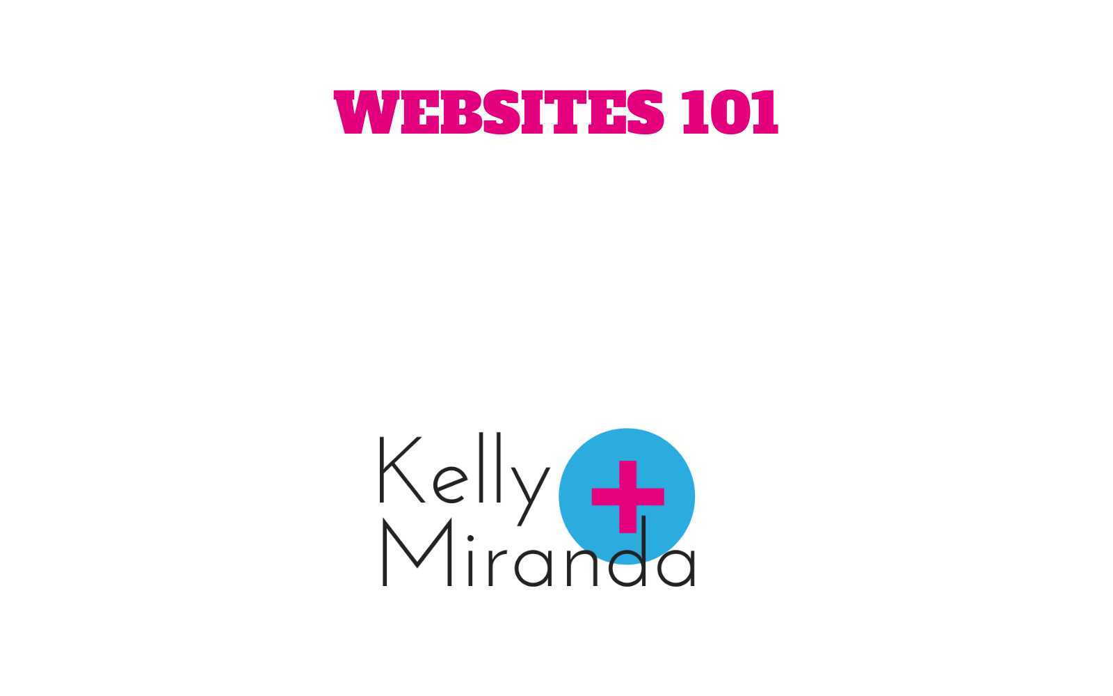 Websites 101 For Therapists In Private Practice