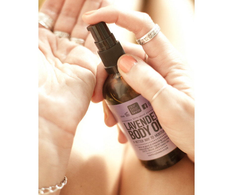 All Natural Plant Oils - nothing else added. #bodyoil 
https://www.ourtinybees.co.uk/shop/body-oil