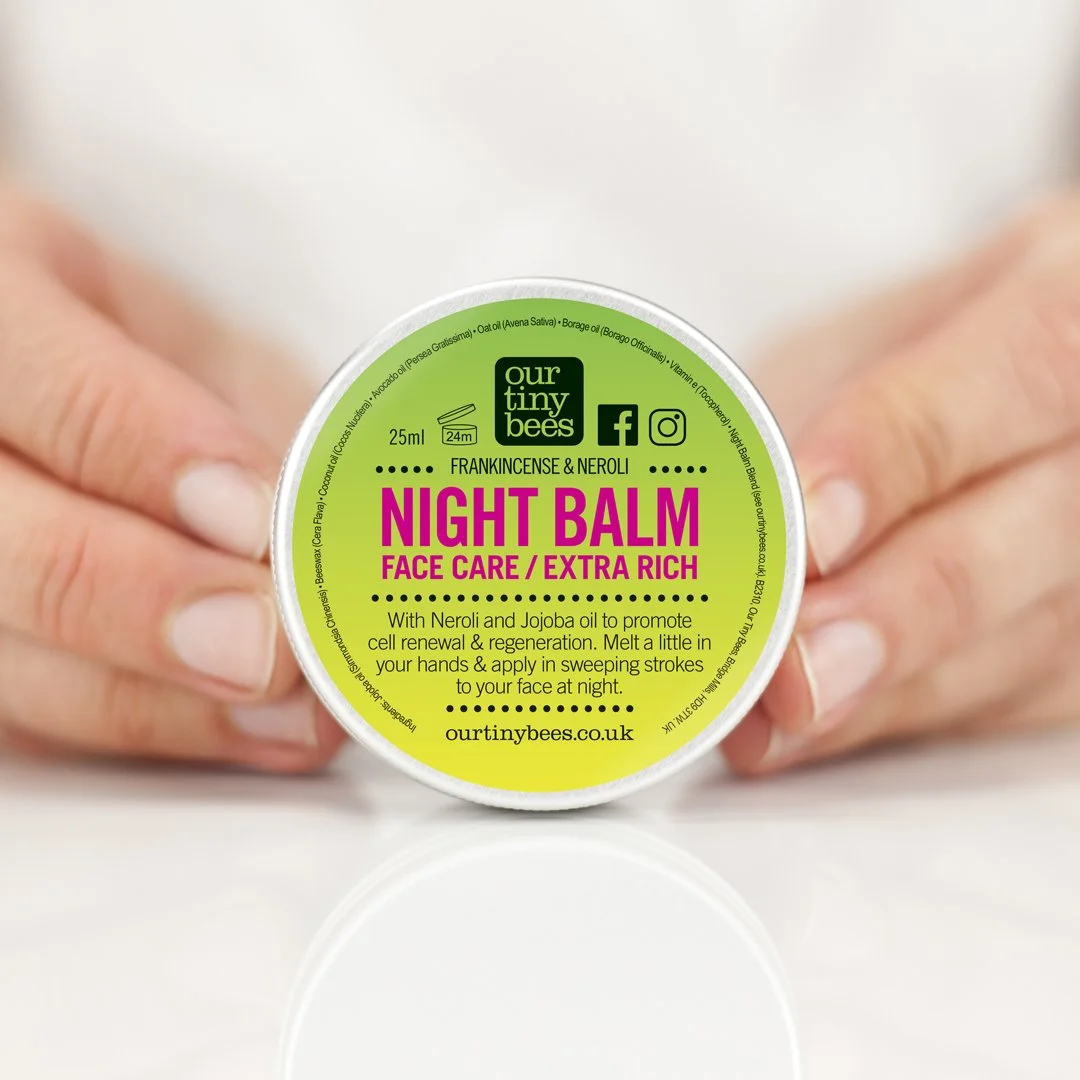 ALL ABOUT BALMS — Our Tiny Bees 100 Natural Skincare