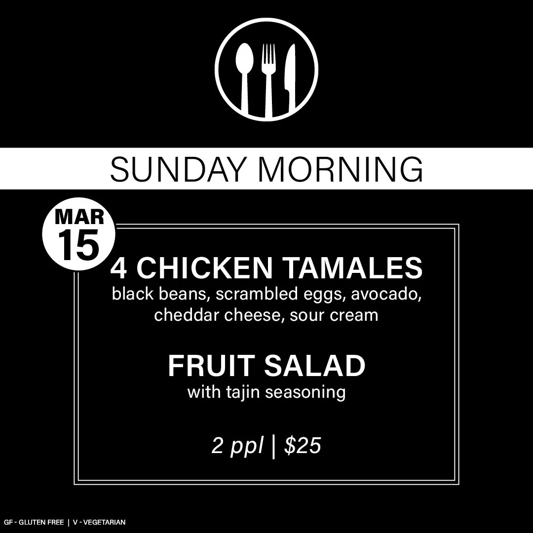 Sunday Morning Breakfast - March 15