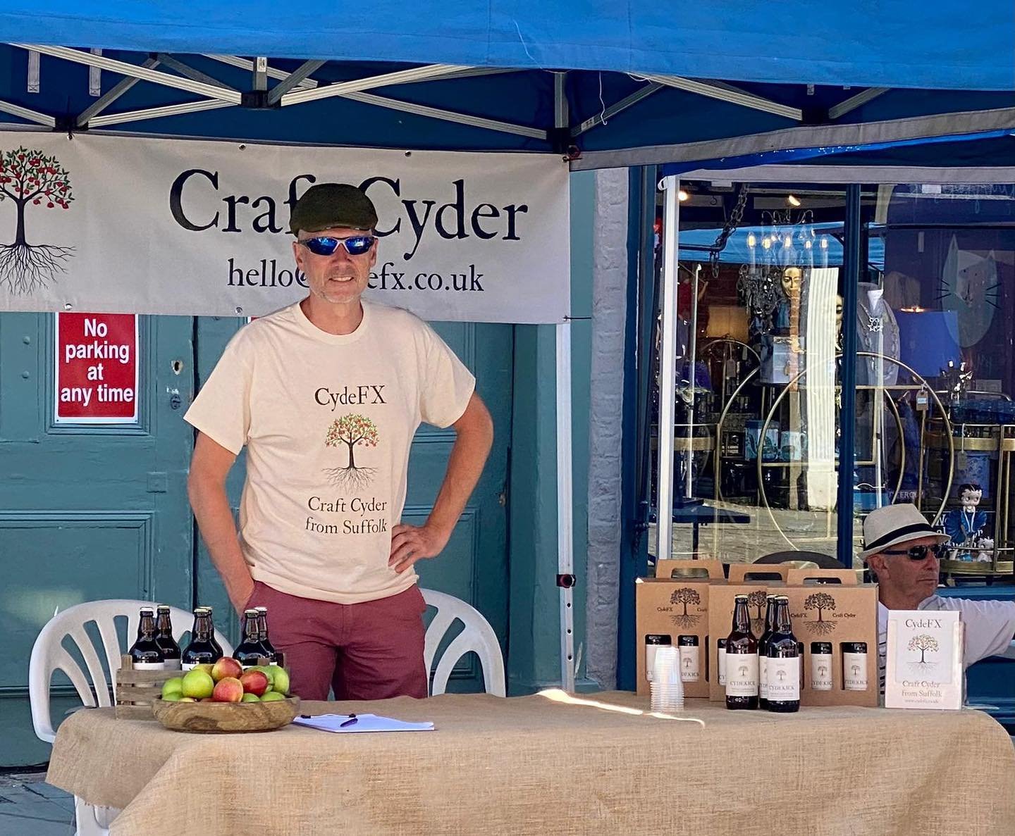 First street market at St Peter&rsquo;s St. today. Open from 10am to 4pm. Come on down for a free tasting.
.
.
.
.
#craftcider #realcider #cider #suffolkcider