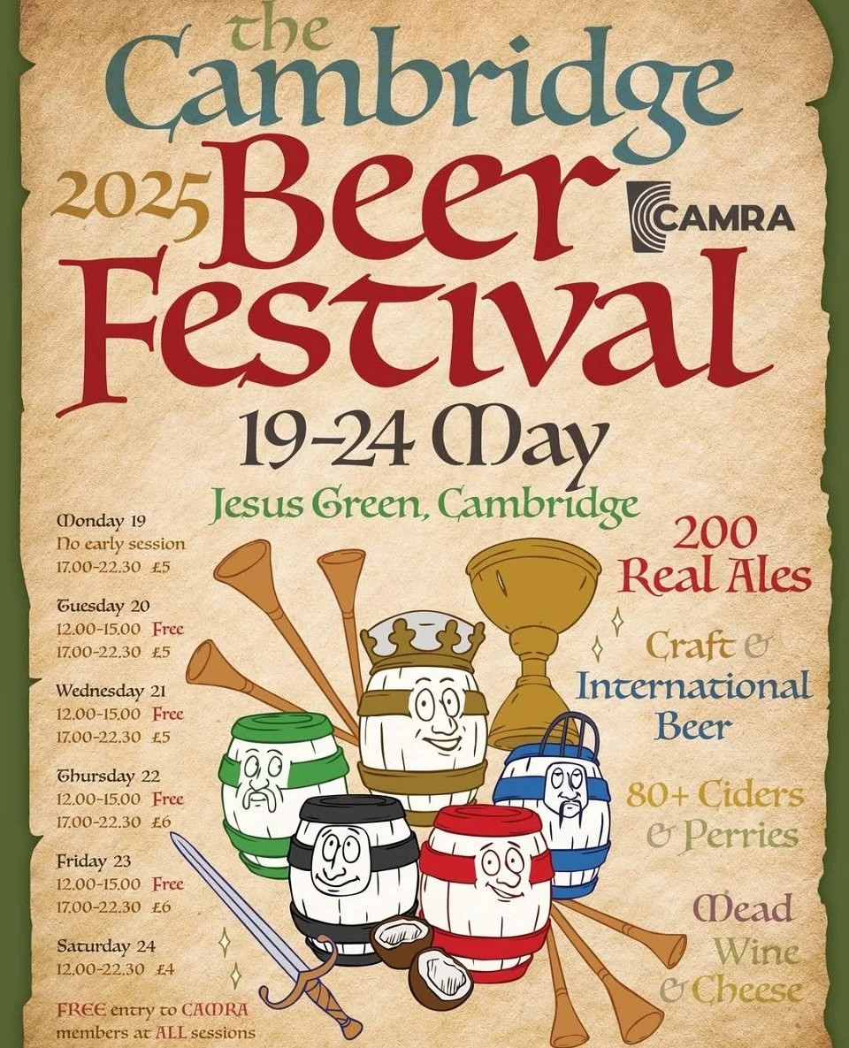 Fun day out yesterday at the @cambeerfest in Cambridge (trade session). It&rsquo;s a fantastic beer festival, the longest running CAMRA event, and quite the largest UK beer festival we&rsquo;ve been to. We met some lovely people from @bluebarrelcider