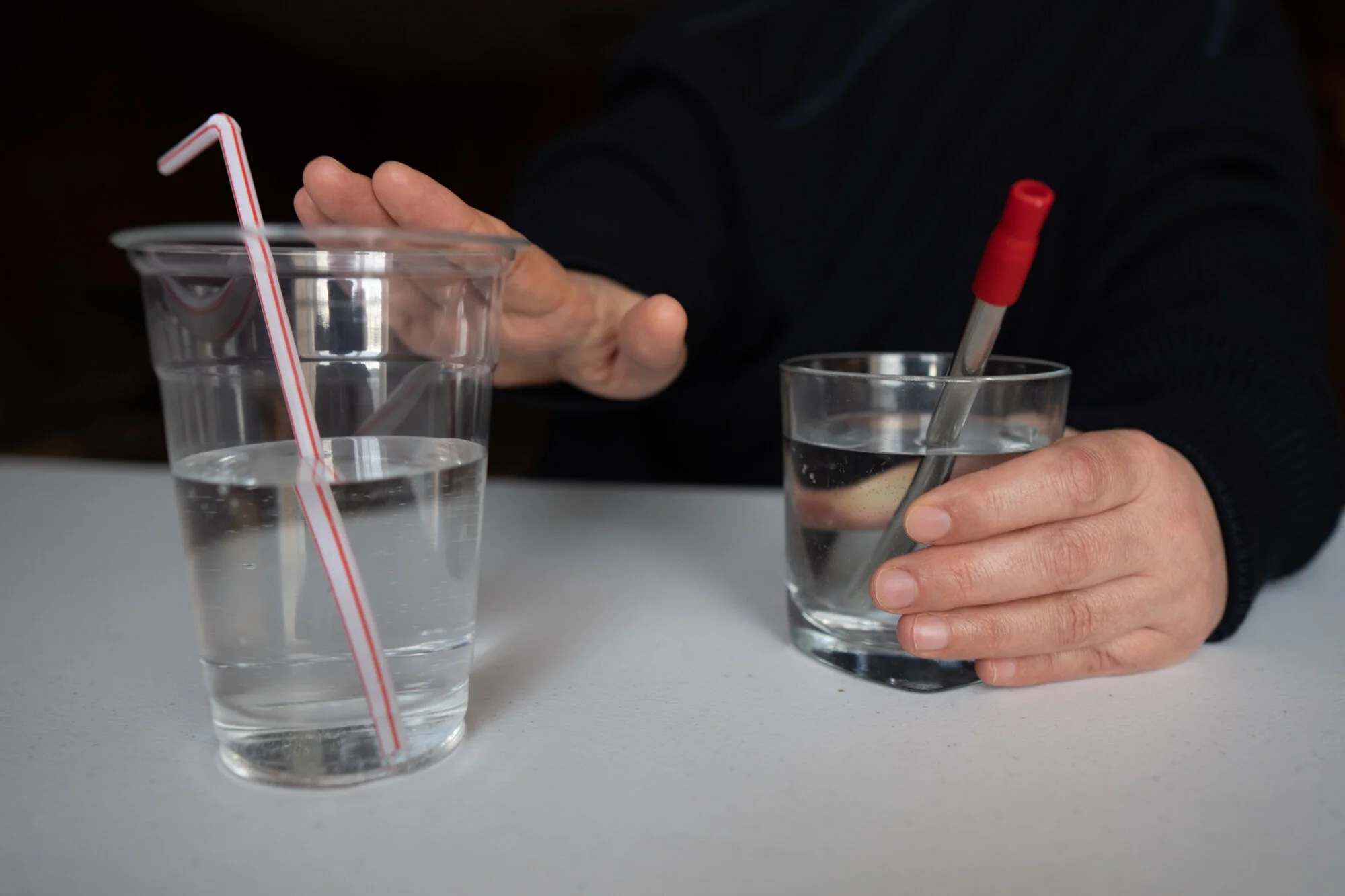 DTH Photo Illustration. Students involved in NCPIRG’s UNC-Chapel Hill branch are campaigning for the university to eliminate the usage of single use plastics on campus this semester. (Photographed Feb. 2021)