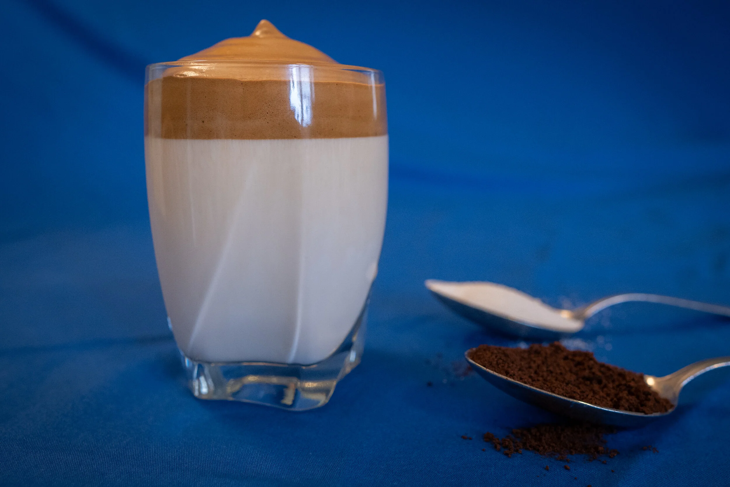 DTH Photo Illustration. UNC-Chapel Hill students have been using TikTok to try out culinary trends such as whipped coffee, folded tortillas and air fryer recipes. (Photographed Jan. 2021)