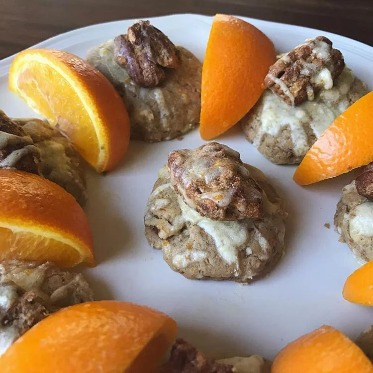Citrus Pecan Cookies