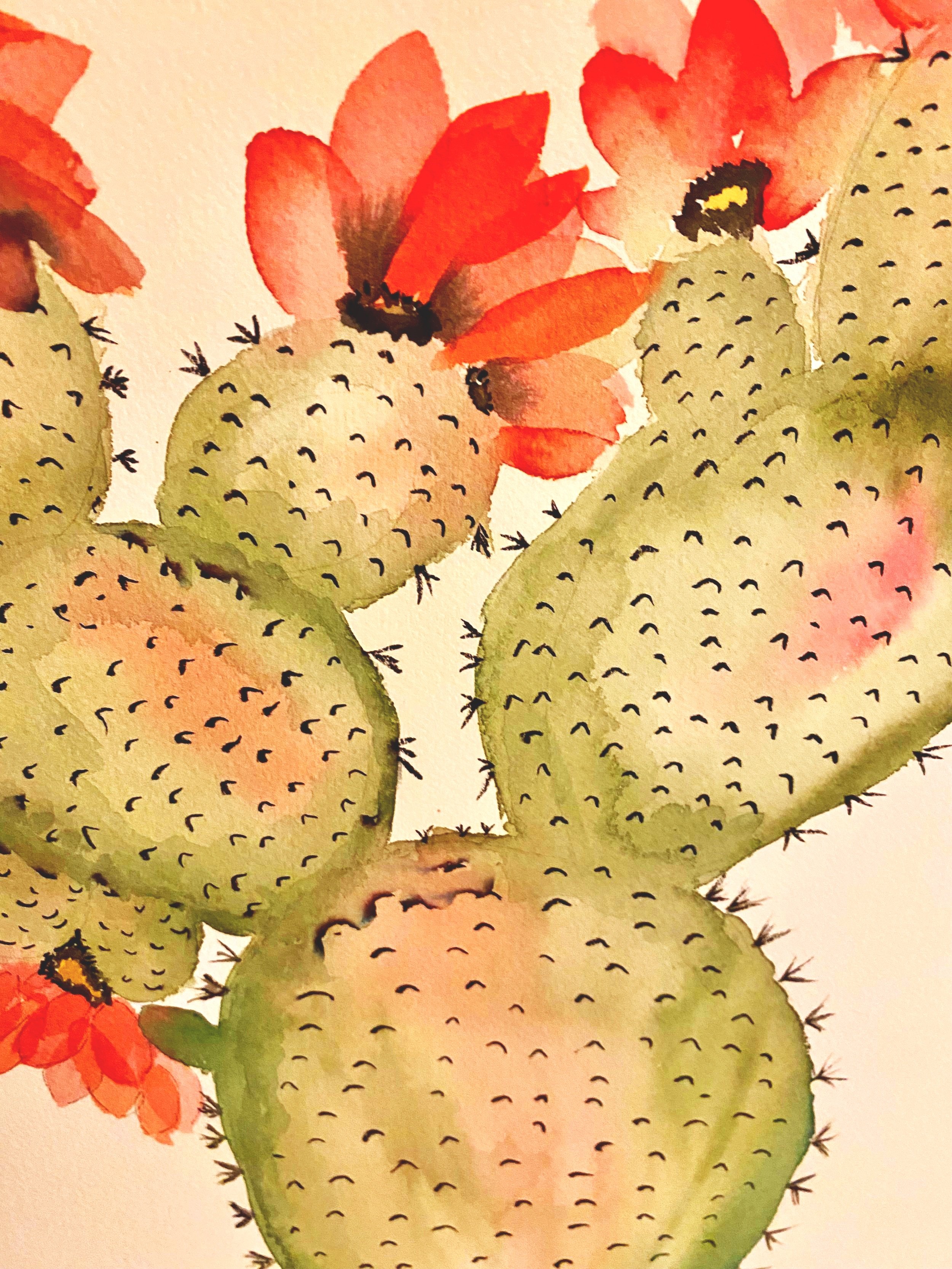 Flowering Cactus-IA00020