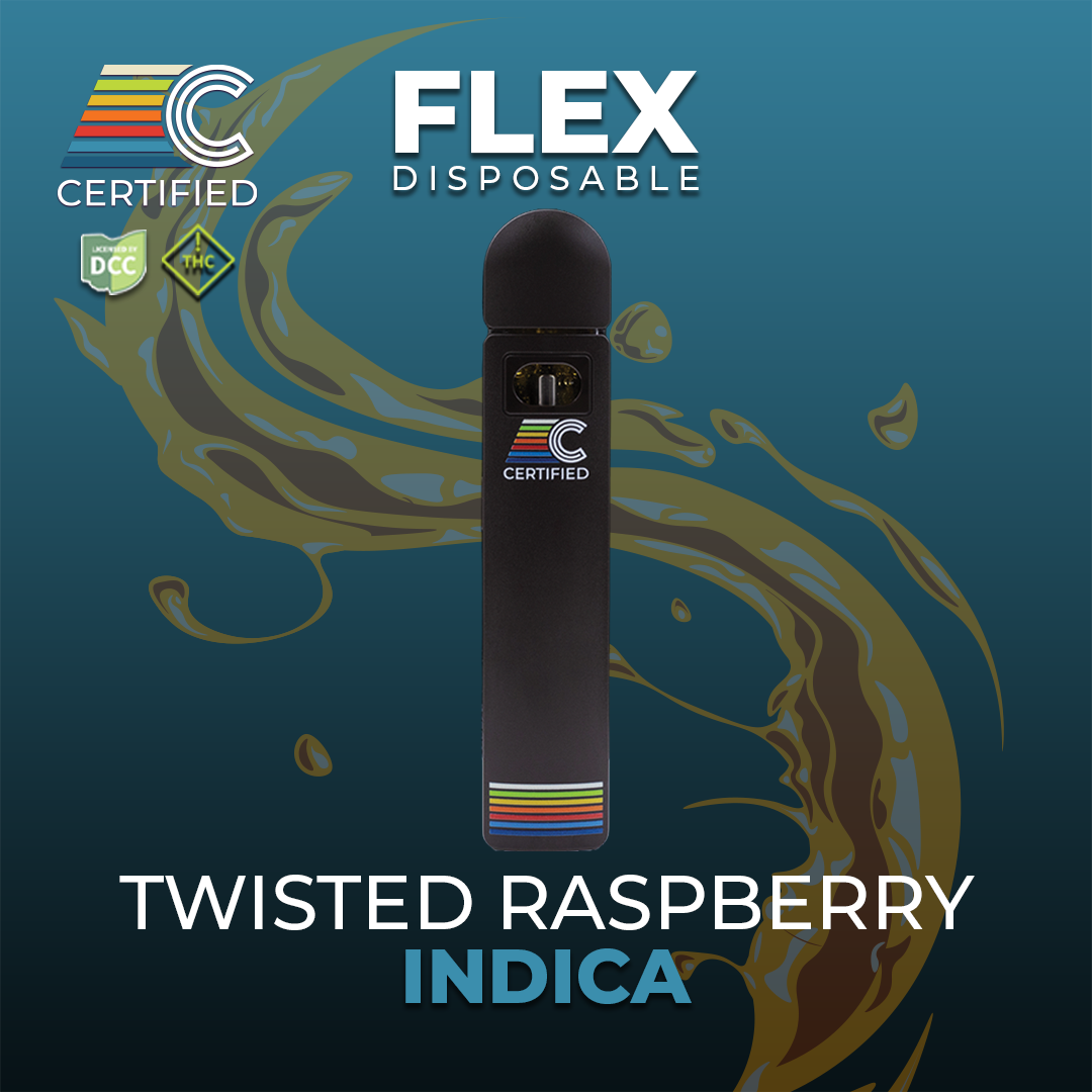 Twisted Raspberry - FLEX Disposable | CERTIFIED