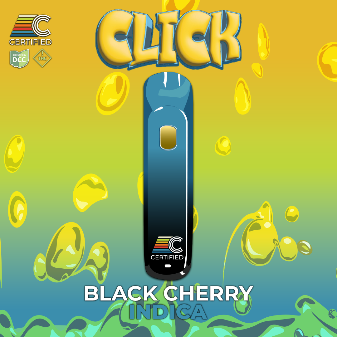 Black Cherry - CLICK Disposable | CERTIFIED
