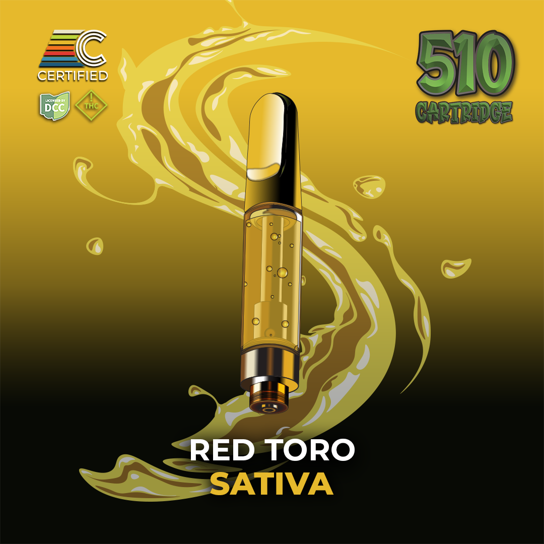 Red Toro | 1g Distillate Cartridge