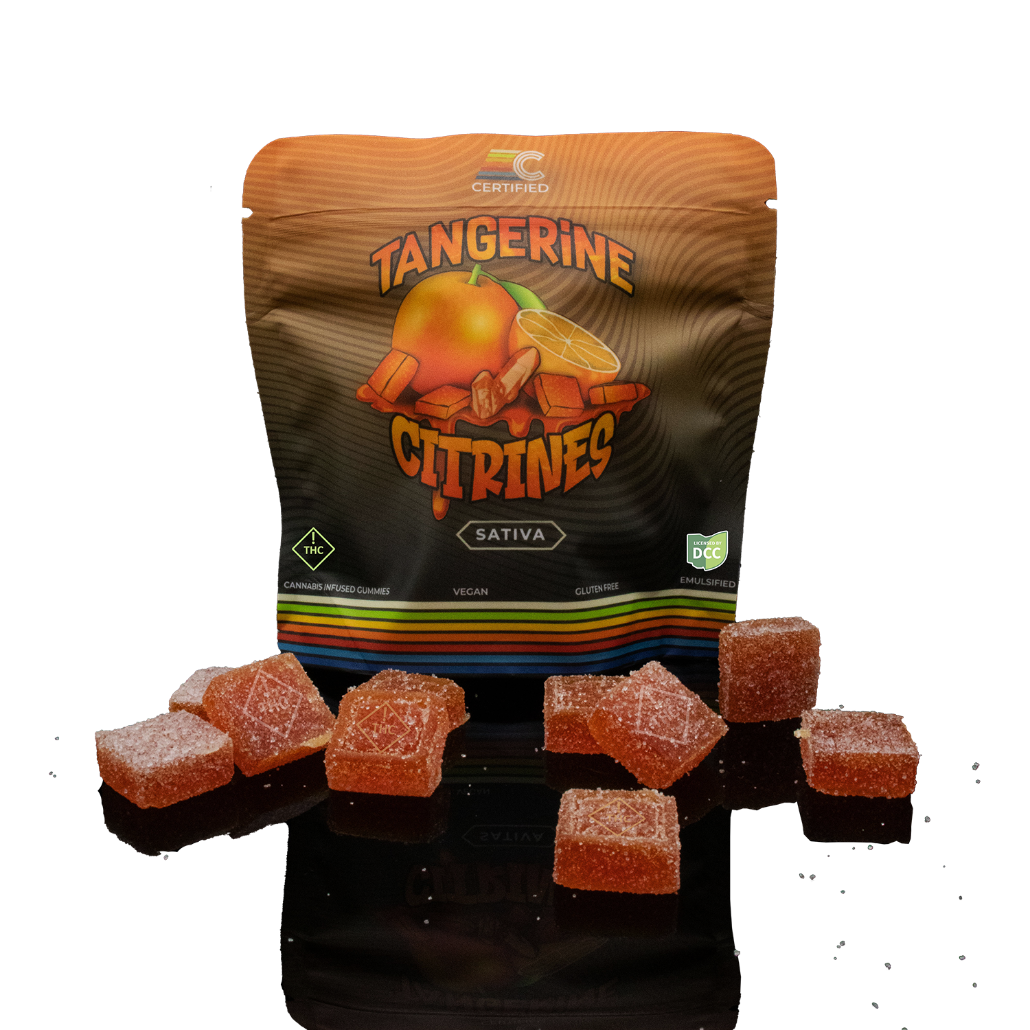 CERTIFIED Tangerine Citrines 10-pack Gummies