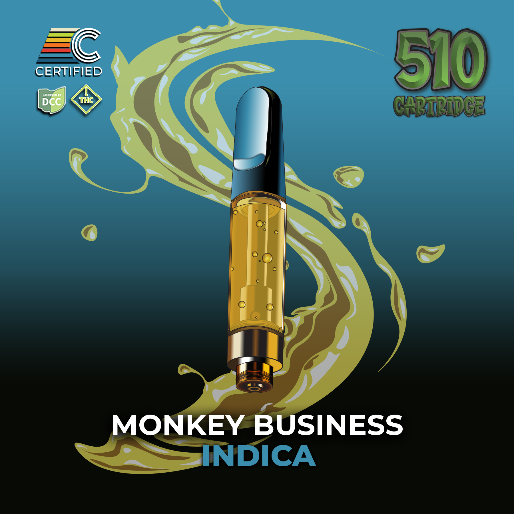 Monkey Business - 1g Cartridge | CERTIFIED