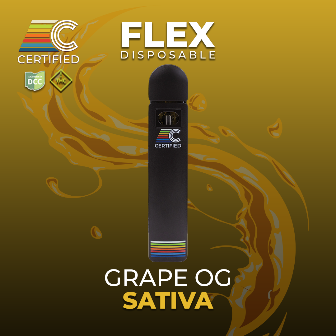 Grape OG - 1g FLEX Disposable | CERTIFIED