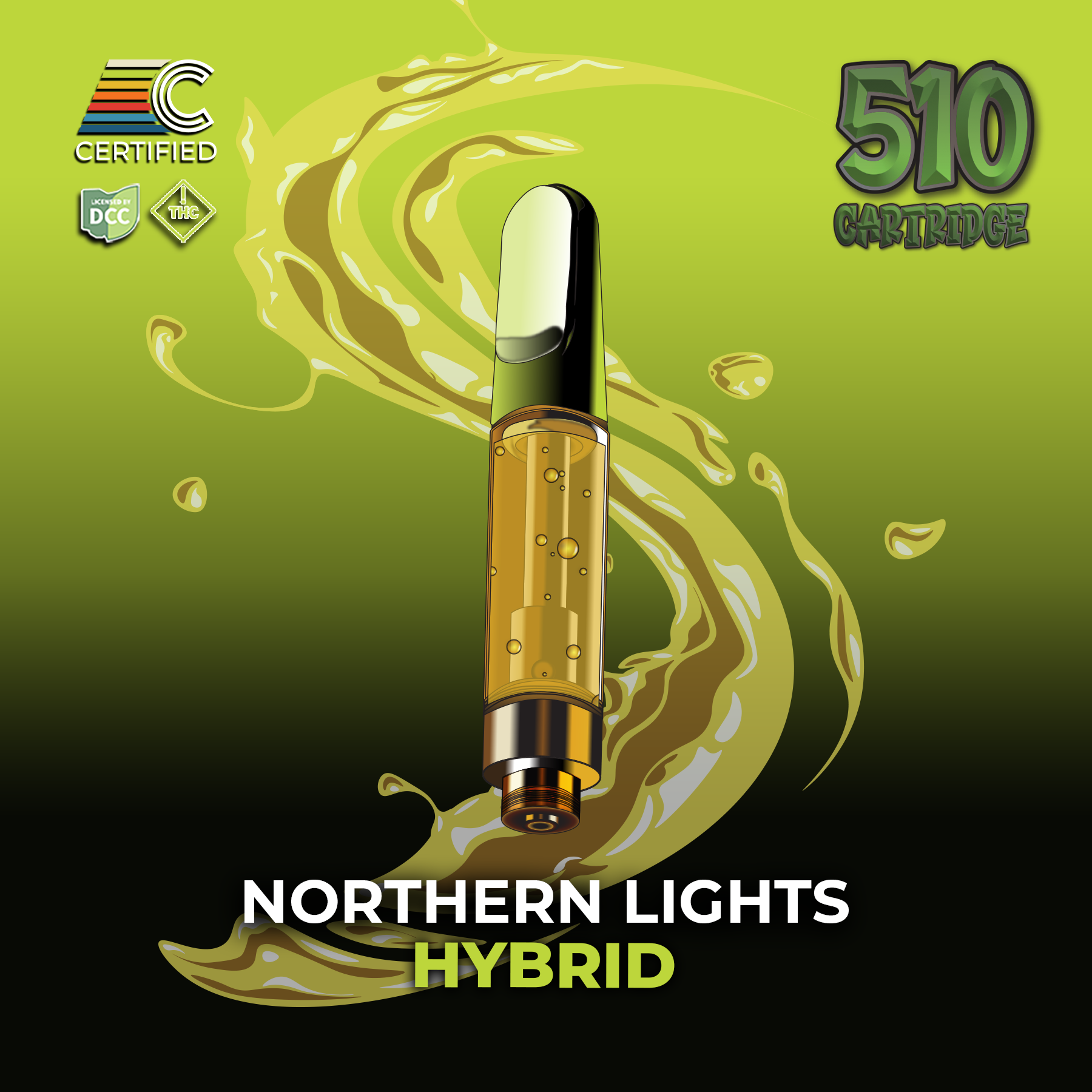 Northern Lights - 1g Cartridge | CERTIFIED
