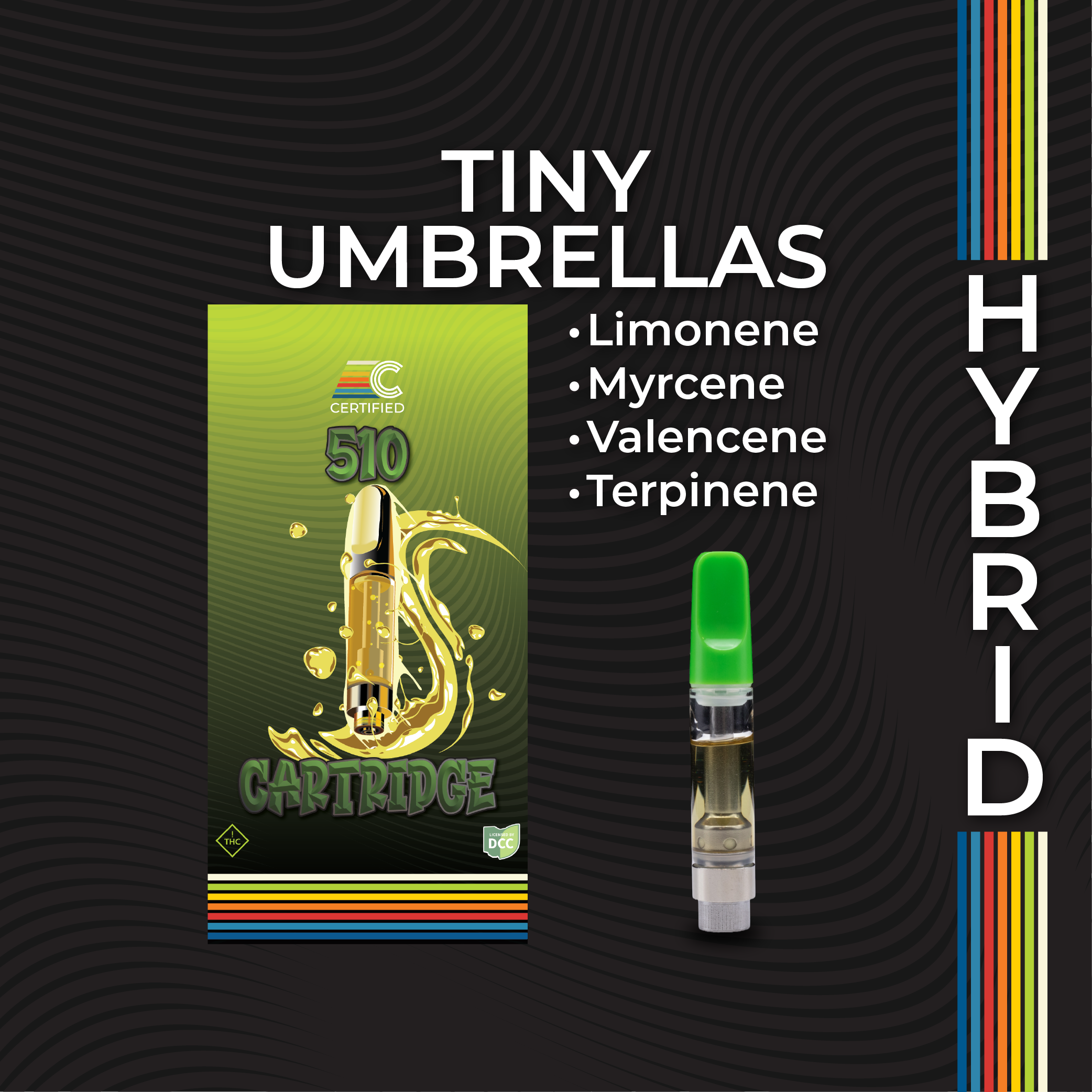 Tiny Umbrellas - 1g Cartridge | CERTIFIED
