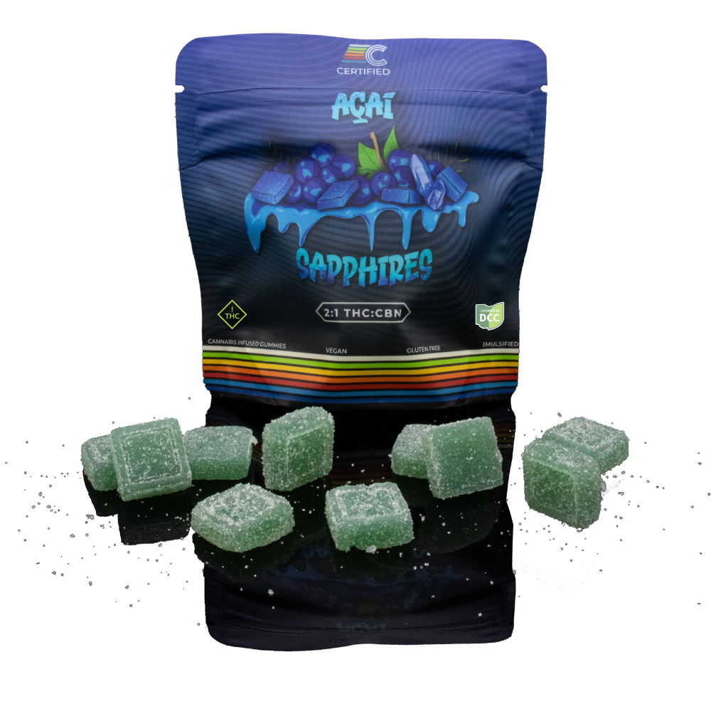CERTIFIED Acai Sapphire CBN Gummies