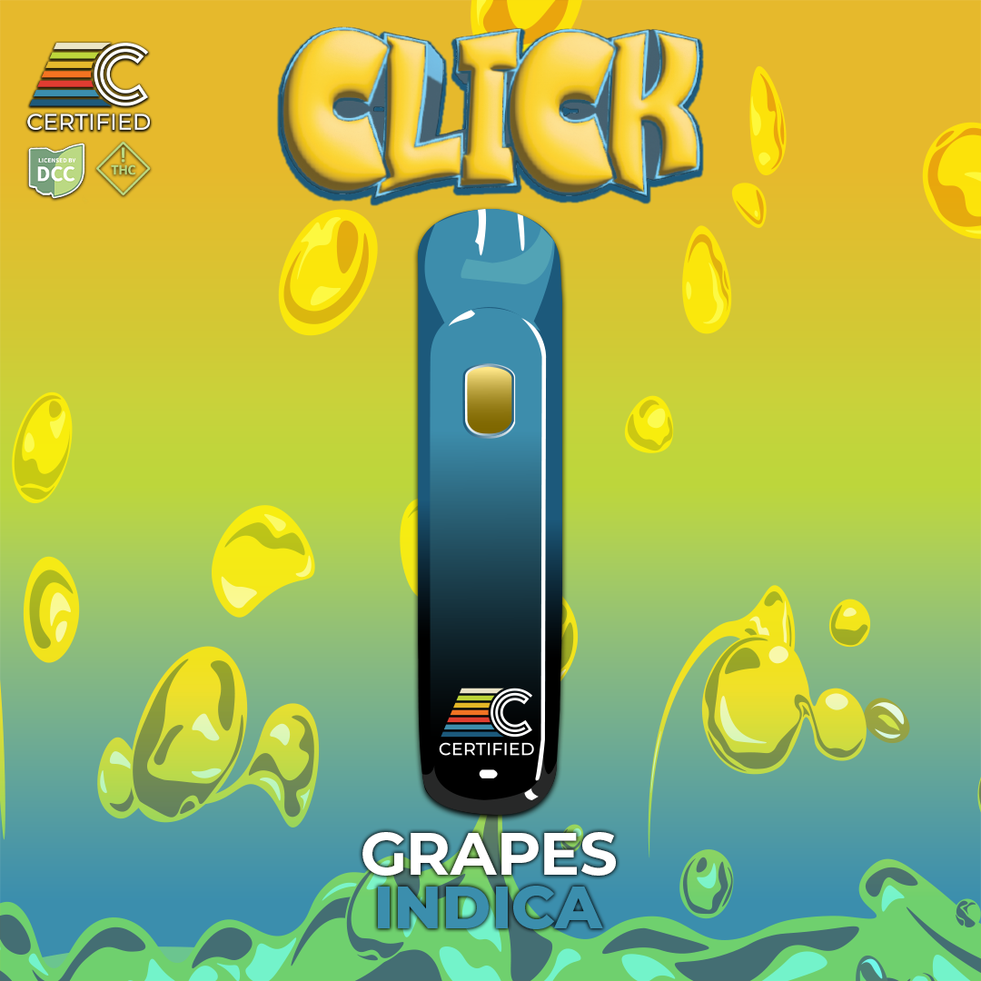 Grapes - CLICK | 1g Distillate Disposable