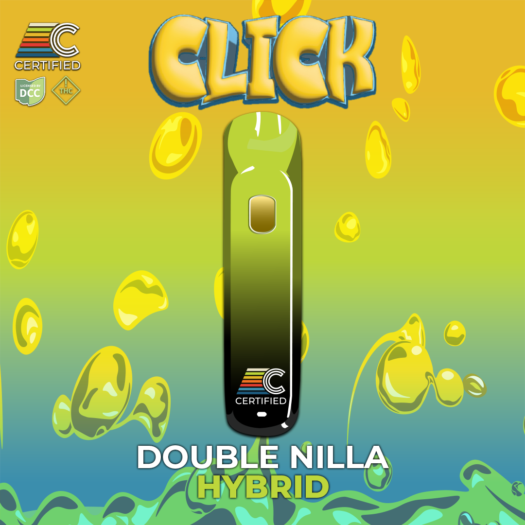 Double Nilla - CLICK | 1g Distillate Disposable