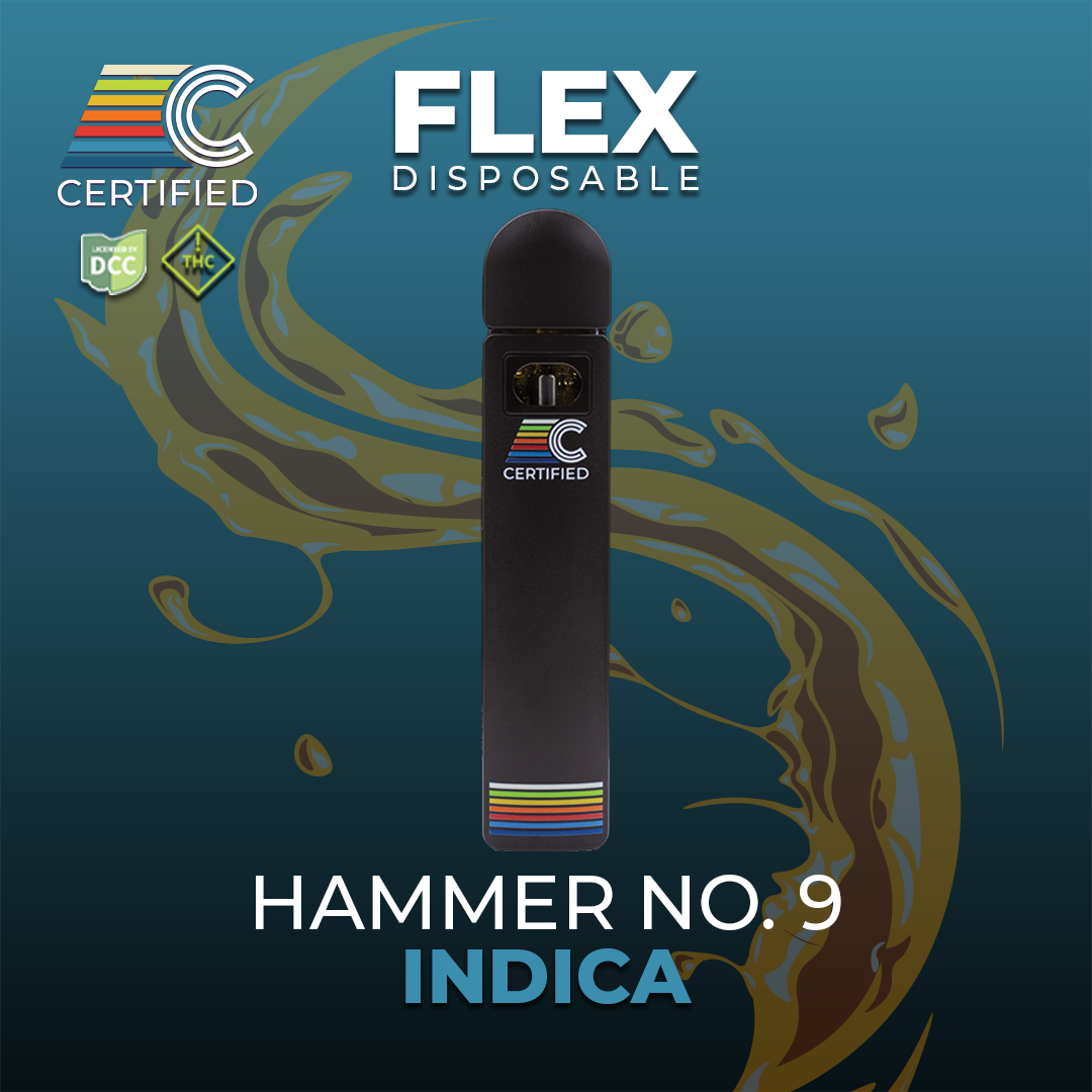 Hammer No. 9 - 1g FLEX Disposable | CERTIFIED