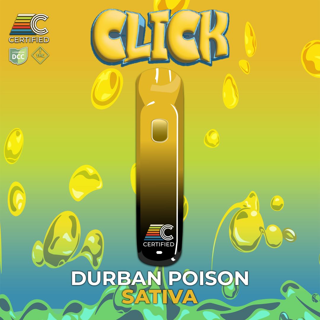 Durban Poison - CLICK Disposable | CERTIFIED